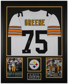 Joe Greene Autographed and Framed Pittsburgh Steelers Jersey