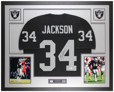 Men's Las Vegas Raiders Bo Jackson Nike Black Retired Player RFLCTV Limited  Jersey