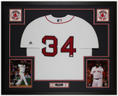 David Ortiz Autographed and Framed Boston Red Sox Jersey