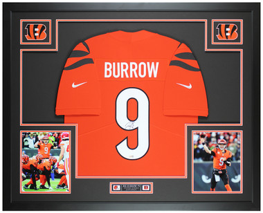 JOE BURROW CUSTOM PRO STYLE ORANGE JERSEY