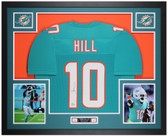 Tyreek Hill Autographed and Framed Miami Dolphins Jersey