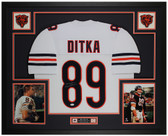 Mike Ditka Autographed and Framed Chicago Bears Jersey