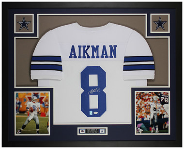 Troy Aikman Autographed Jersey Authentic AIKMAN HOLOGRA