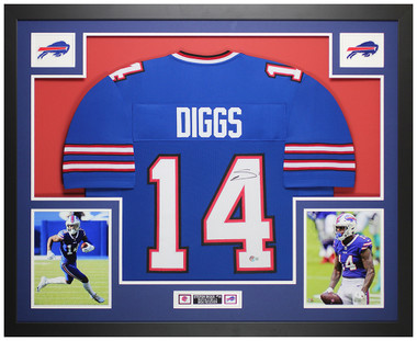 Stefon Diggs Signed Bills Jersey (White) Beckett COA – All In Autographs