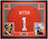 Jason Witten Autographed & Framed Orange Tennessee Jersey Auto Beckett COA