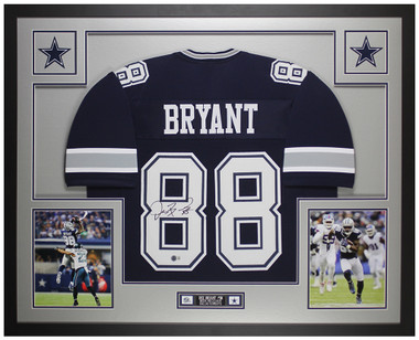 Dez Bryant Autographed and Framed Dallas Cowboys Jersey