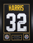 Franco Harris Autographed and Framed Pittsburgh Steelers Jersey