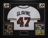 Tom Glavine Autographed and Framed Atlanta Braves Jersey