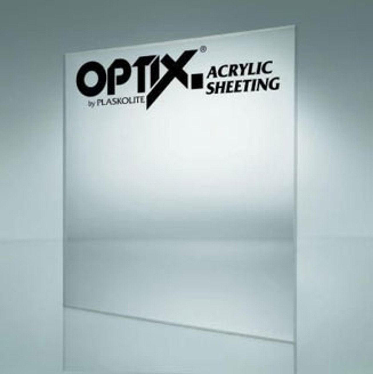 Panneaux en acrylique Plaskolite Optix, transparent, résiste aux chocs et  aux intempéries, 24 po L. x 18 po l. 49066