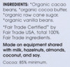 ALTER ECO Organic 85% Cocoa Deep Dark Blackout Chocolate Bar