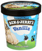 BEN & JERRY'S Vanilla Ice Cream 1pt.