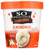 SO DELICIOUS Almond Milk Vanilla Ice Cream 1pt.