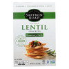 SAFFRON ROAD Lentil Crackers Baked Rosemary Herb