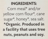 NATURE'S PATH Organic Cereal, Honey'd Corn Flakes