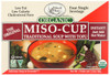 EDWARD & SONS Organic Miso-Cup Traditional Soup with Tofu