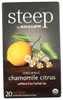 STEEP Chamomile Citrus 20ct