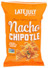 LATE JULY Organic Nacho Chipotle Clasico Tortilla Chips