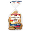 PEPPERIDGE FARM Whole Grain 100% Whole Wheat Mini Bagels