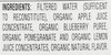 KNUDSEN Organic Juice Blueberry Pomegrante