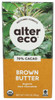 ALTER ECO Organic 70% Cacao Brown Butter Dark Chocolate Bar