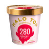 HALO TOP CREAMERY Strawberry Light Ice Cream 1pt.