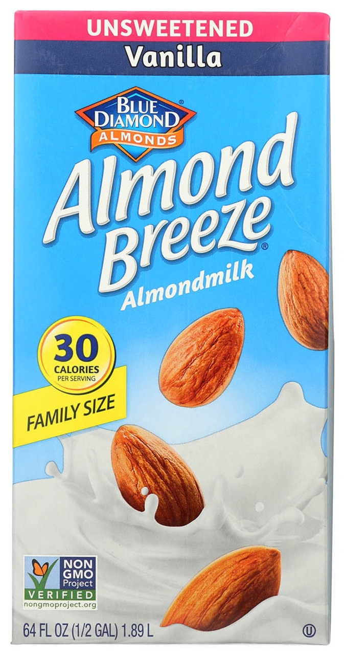 almond breeze sweetened vanilla