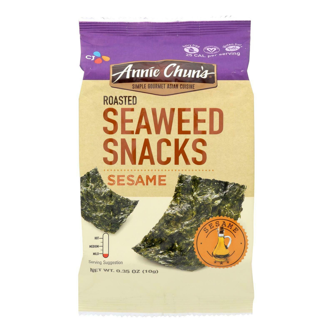 Annie Chun's Organic Sesame Seaweed Snacks, 0.35 oz - ShopRite