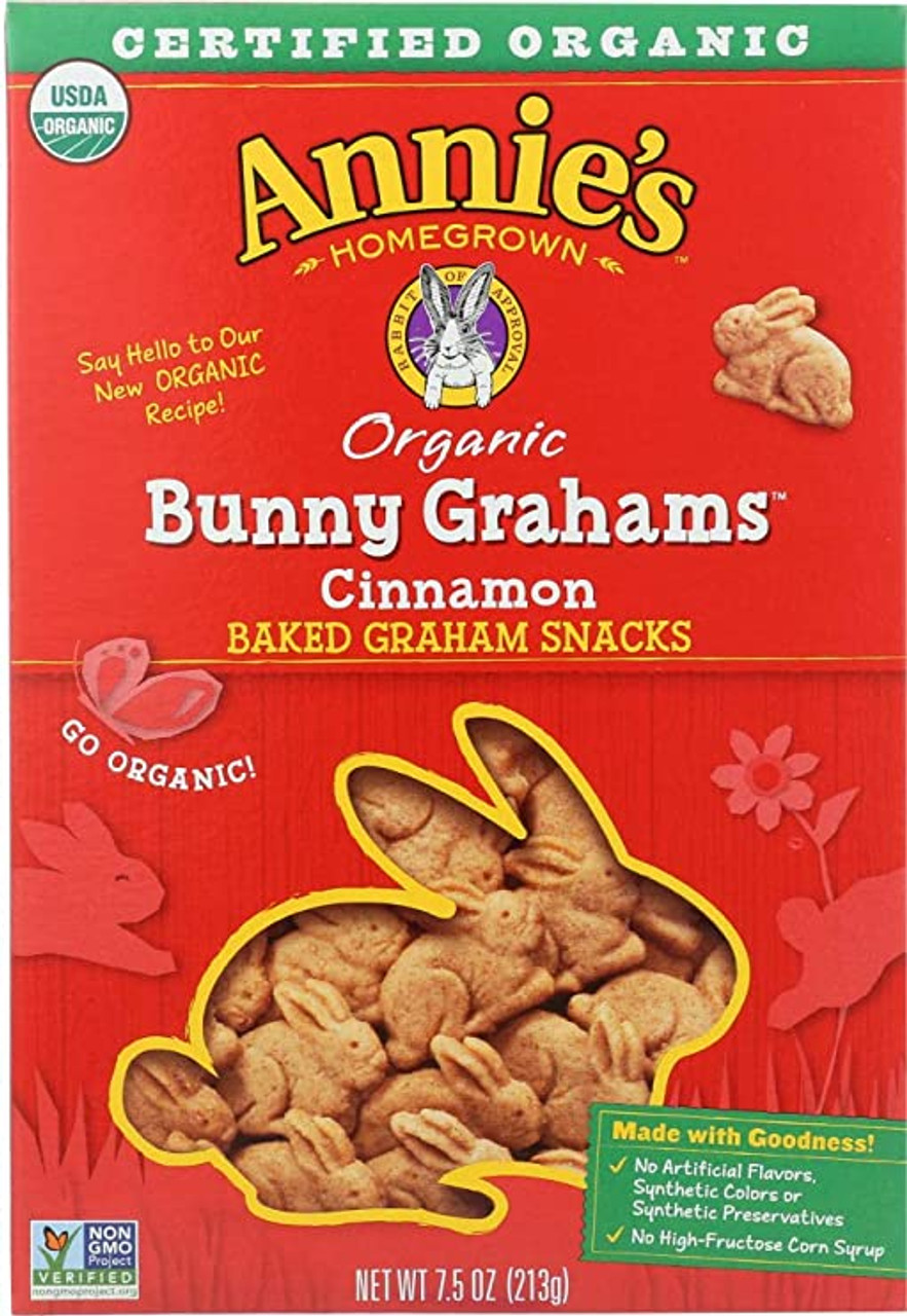 Annie's™ Organic Friends Bunny Chocolate Chip and Honey Graham