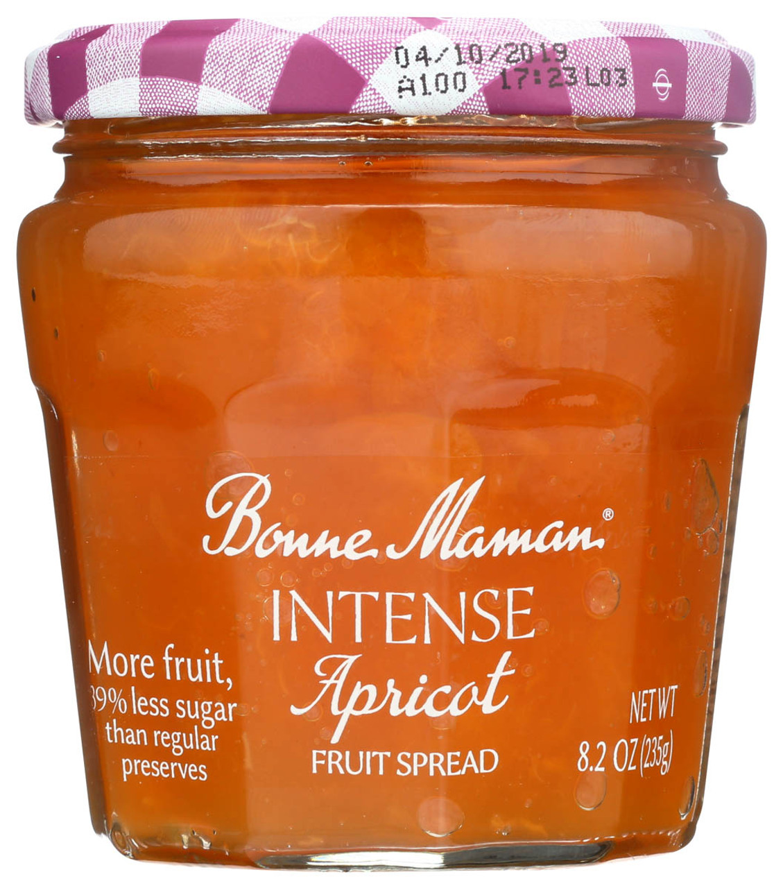 Jam apricot intense - bonne maman - 335 g