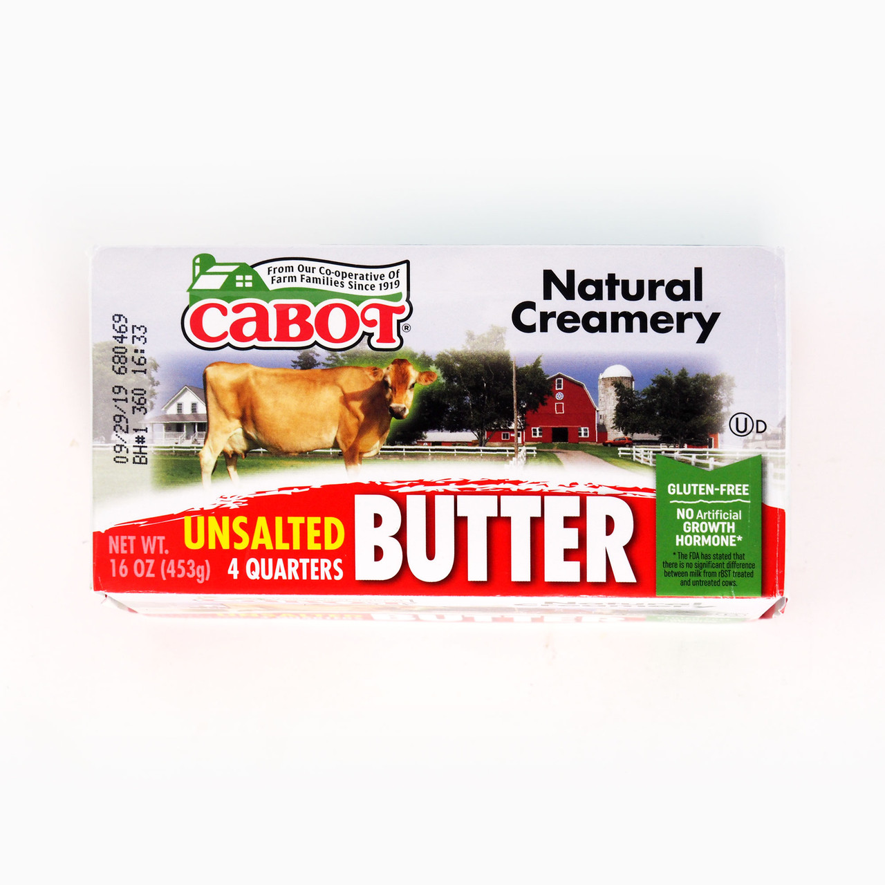 Save on Cabot Unsalted Butter Sticks - 4 ct Order Online Delivery