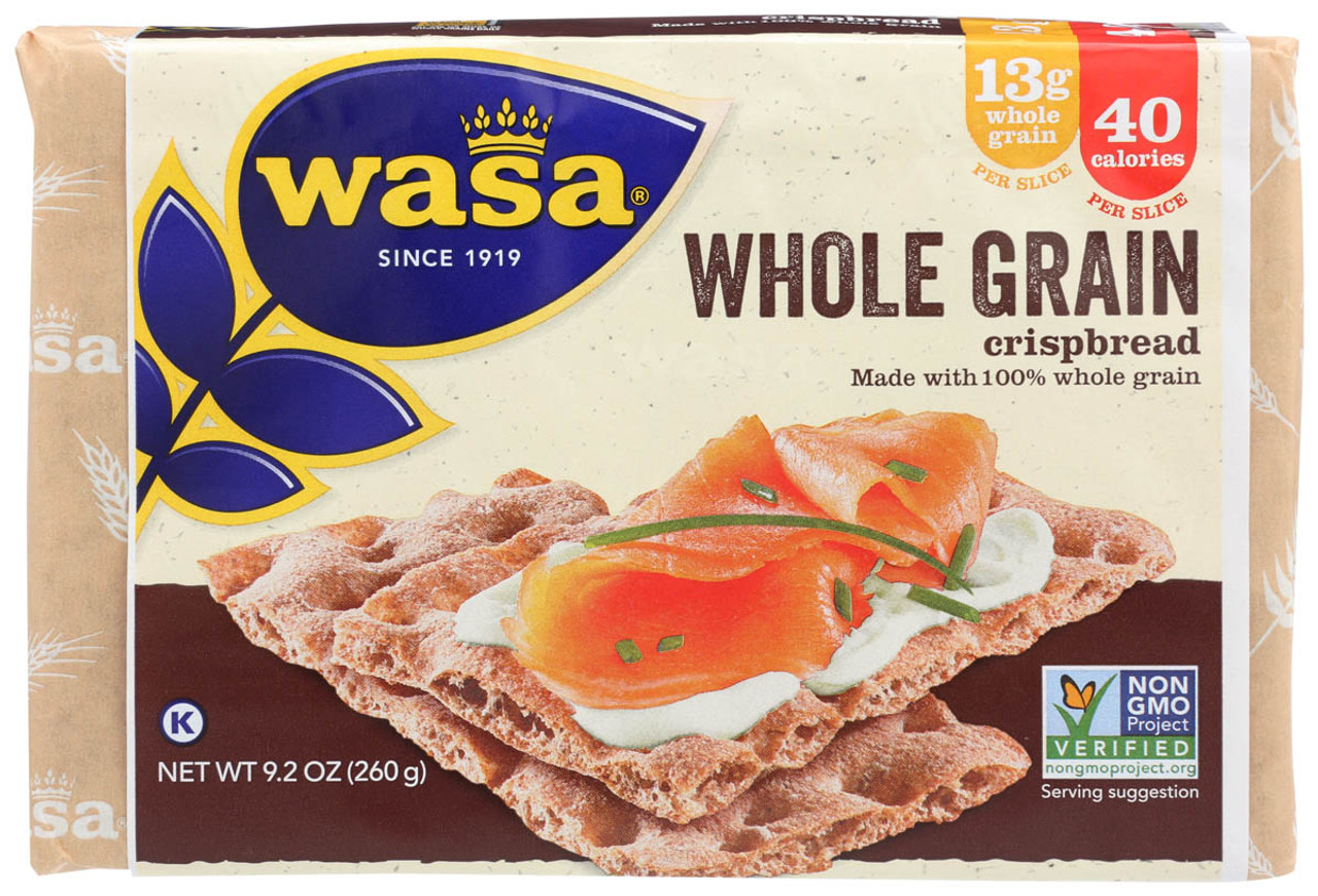 Wasa Sourdough Crispbread Ingredients There are 40 calories in 2 slices (18 g) of wasa light rye crispbread. wasa sourdough crispbread ingredients