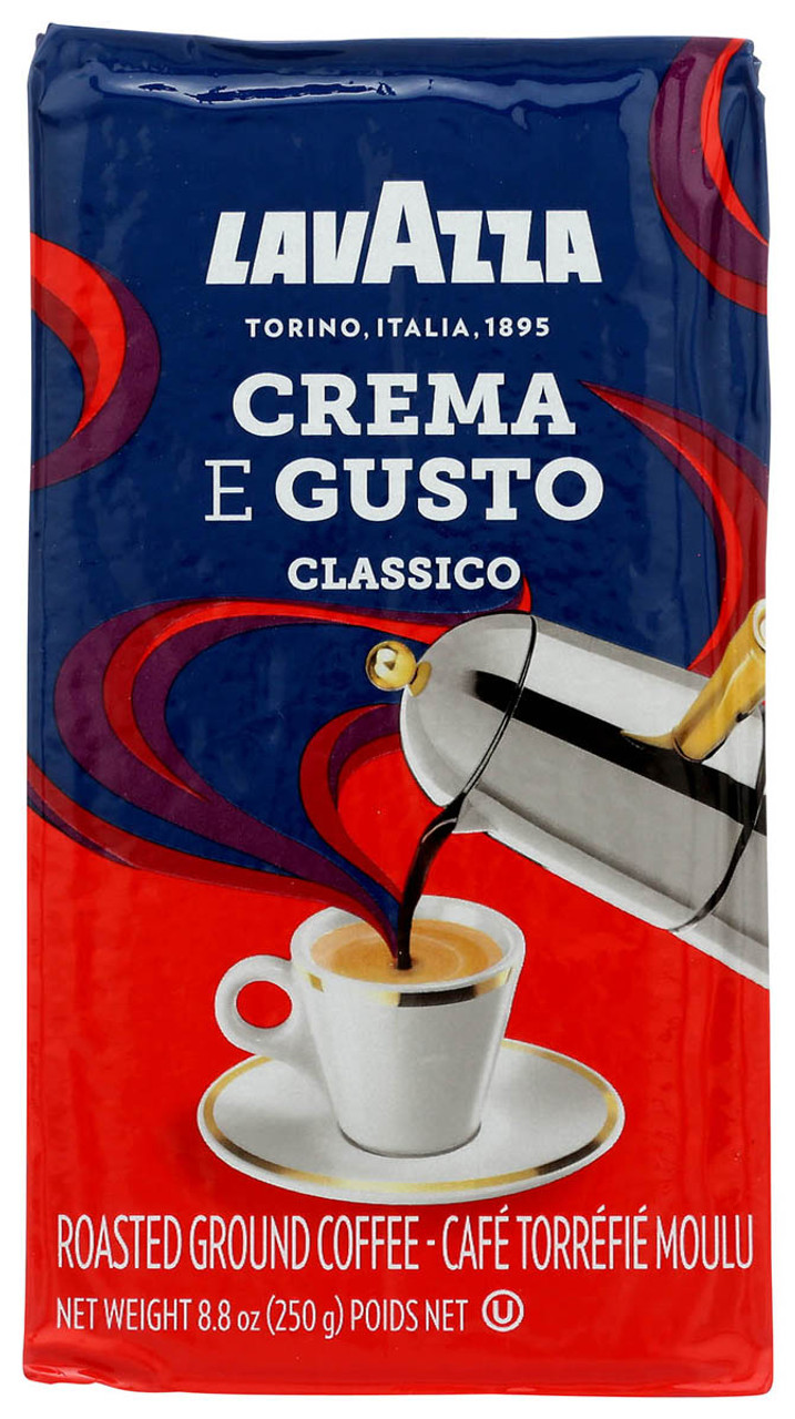 Café moulu Lavazza Espresso Classico - Paquet de 250 g