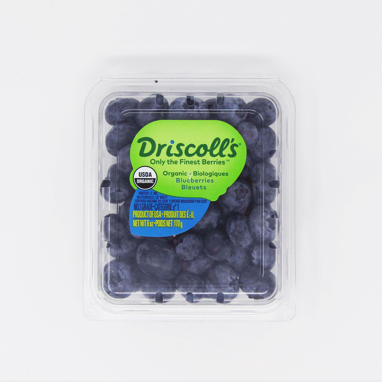 Driscoll's BLUEBERRIES JUMBO 125G DRISCOLL'S is halal suitable