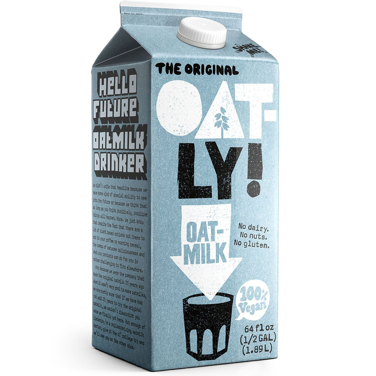 OATLY! 100% Vegan Oatmilk 64fl - Elm City Market