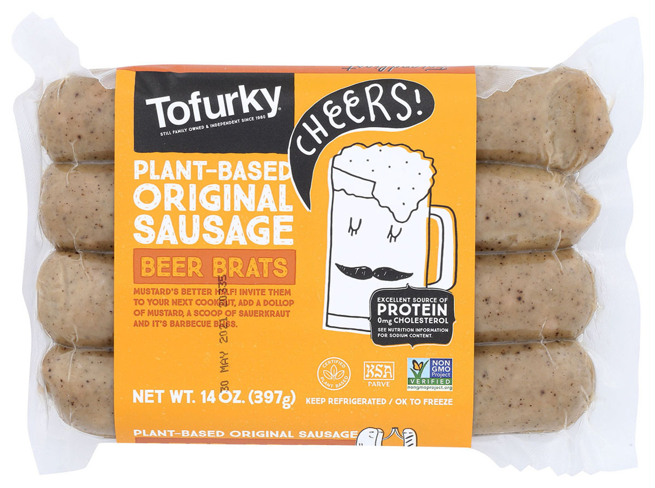 Tofurky - Italian Sausage, 14 Ounce - 5 per case.