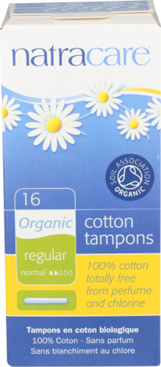 Super Organic Cotton Tampons with Applicator - Natracare