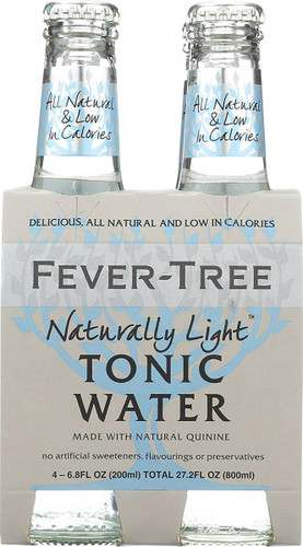 FEVER TREE Tonic Water Naturally Light 4ct.