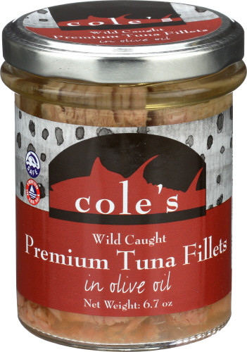 COLE'S Wild Caught Tuna Fillets in Olive Oil