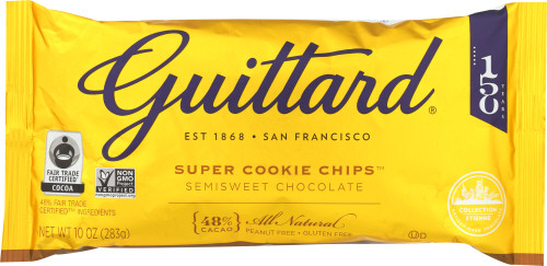 GUITTARD Super Cookie Chips Semisweet Chocolate