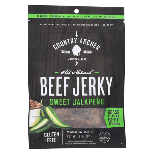 COUNTRY ARCHER Jerky Beef Sweet Jalapeno