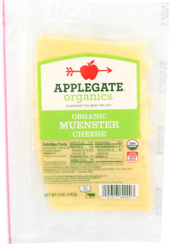 APPLEGATE ORGANICS Muenster Cheese