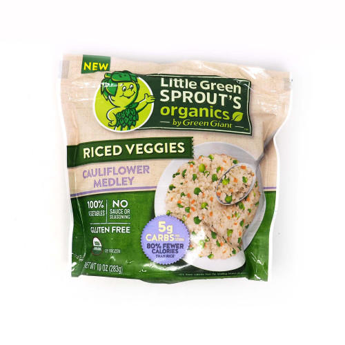 LITTLE GREEN SPROUT'S ORGANICS Riced Veggies Cauliflower Medley