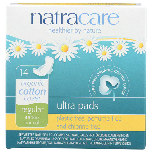 NATRACARE Pads Ultra w/ Wings 14 ct.