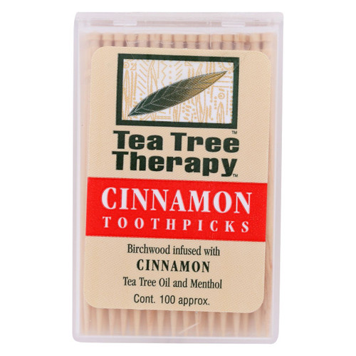 TEA TREE THERAPY Cinnamon Toothpicks