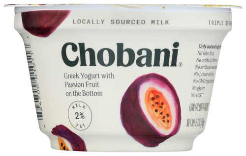 CHOBANI Yogurt Passionfruit Low Fat