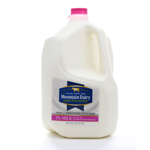 MOUNTAIN DAIRY Milk 2% 1gal.