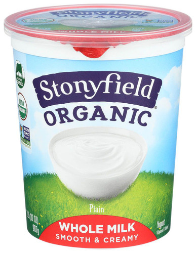 STONYFIELD FARM INC Organic Milk Whole 0.5gal