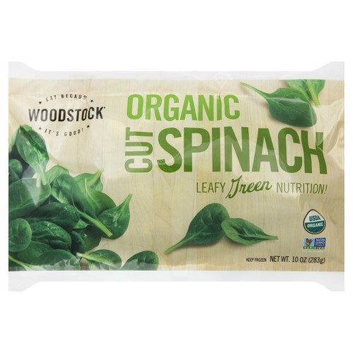 WOODSTOCK Organic Frozen Cut Spinach