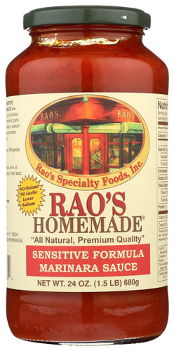RAO'S Pasta Sauce Sensitive Formula