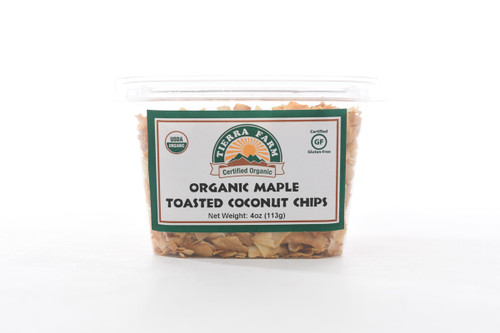 TIERRA FARMS Organic Maple Toasted Coconut Chips